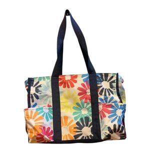 Tlhirty One Floral Bag Bloomin Bouquet All In One Organizer Tote Utility Bag